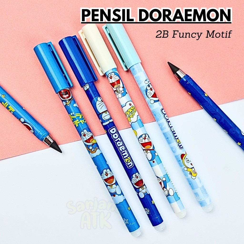 

(1 Pcs) Pensil 2B Funcy Motif Doraemon