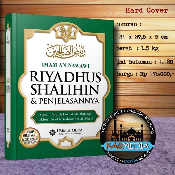 

[PROMO MURAH] Riyadhus Shalihin & - dan Penjelasannya - Ummul Qura - Karmedia