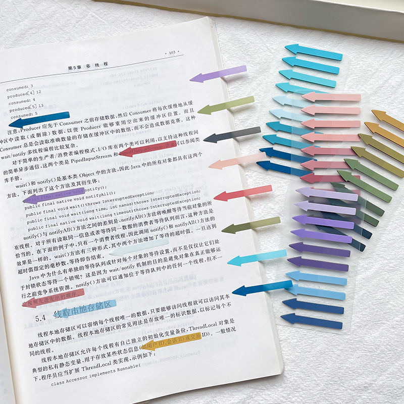 

Index Mark Penanda Pembatas Plastic Page Markers Index Page Markers Sticky Bookmark Binder Divider Ruler Pembatas