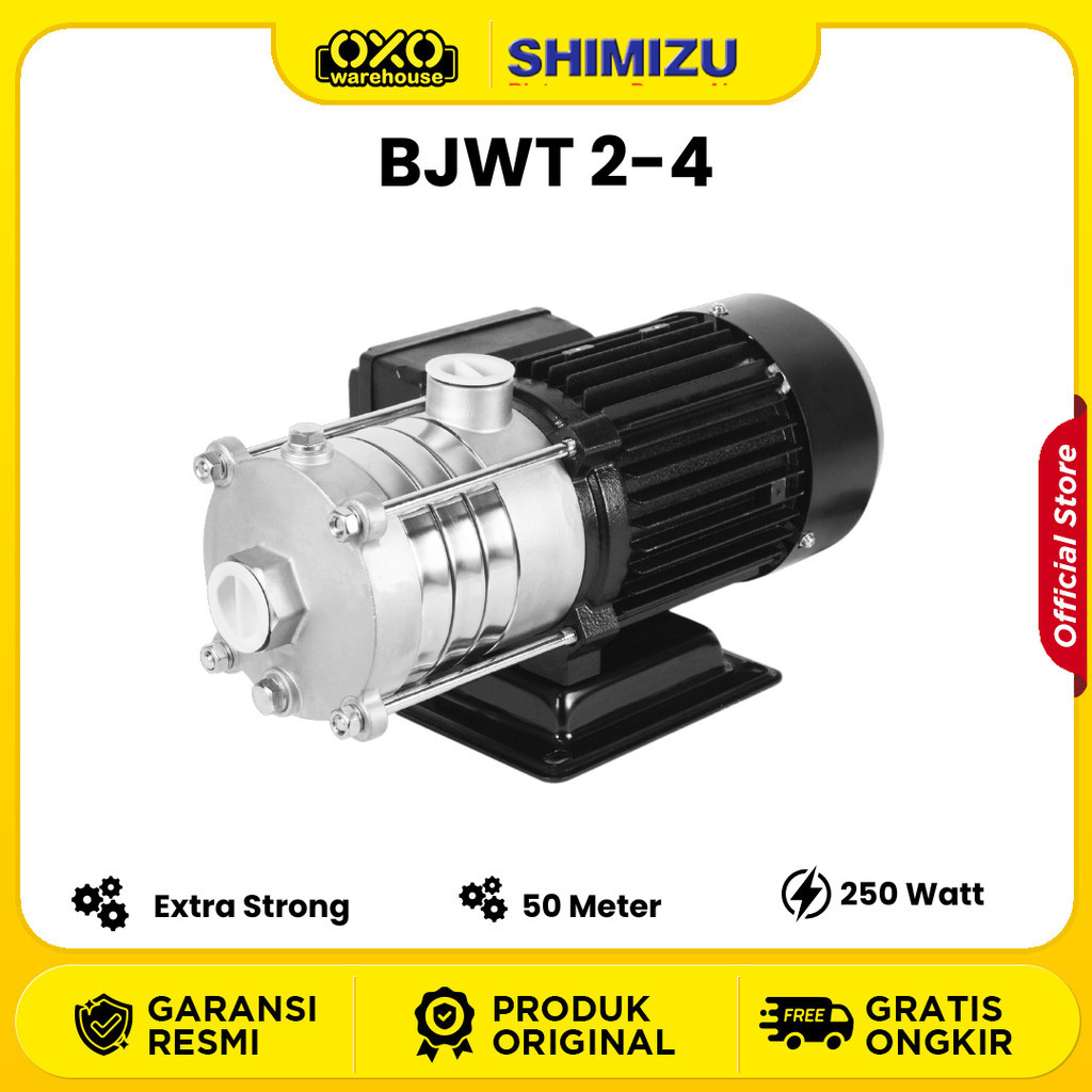 SHIMIZU Pompa Air Non Otomatis BWJT 2-4 GARANSI RESMI