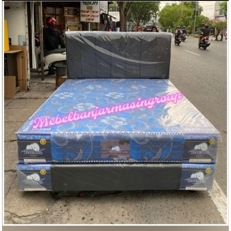 KASUR SPRING BED/SET SPRING BED OLYMPIC BEAR LAND