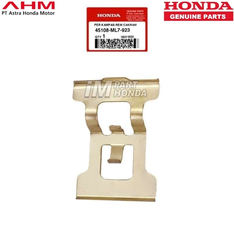 MURAH Spring Pad Plat Cakram Belakang New Blade 110 Karbu Supra X 125 Batman Helm in Fi Tiger Revo C