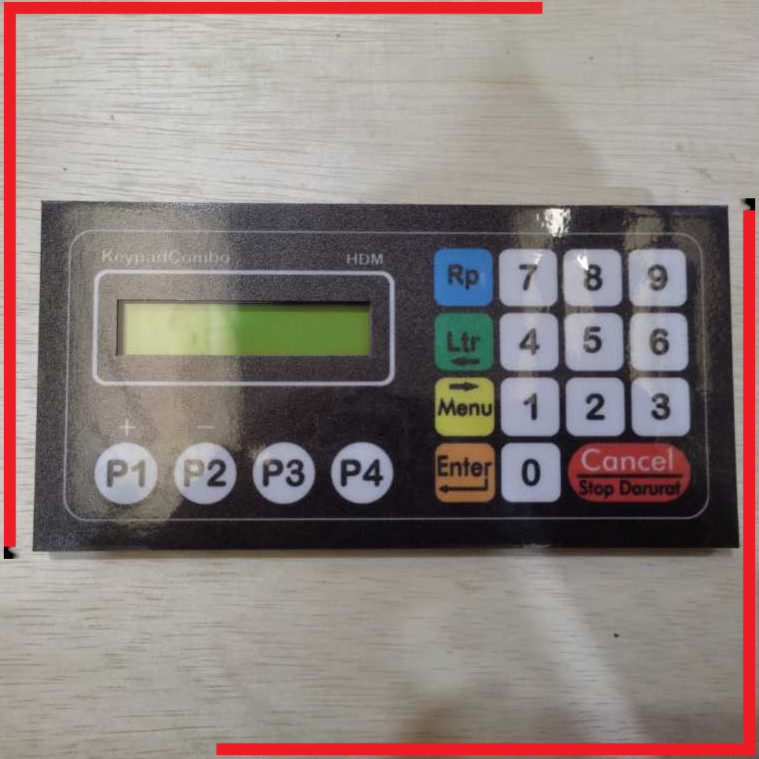 Keypad Combo Untuk Tombol CPU Pom Mini Pertamini HDM P1-P4