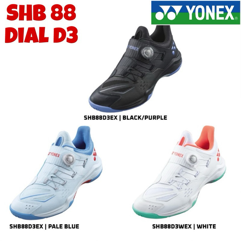 Sepatu Badminton YONEX SHB 88 DIAL D3 EX ORIGINAL YONEX