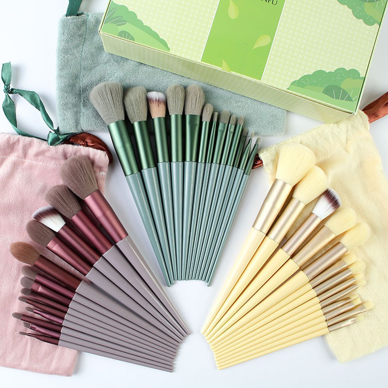 Make Up Brush Set Isi 13 Pcs Kuas Make Up Set Make Up Tools Brush Make Up