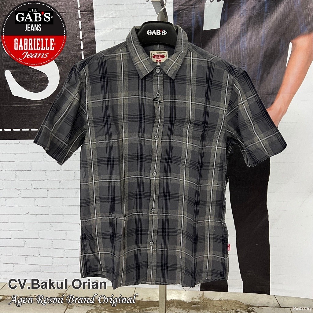 GABRIELLE Kemeja Pria Baju Cowok Gab's Gabrielle GBL Original - HB02896