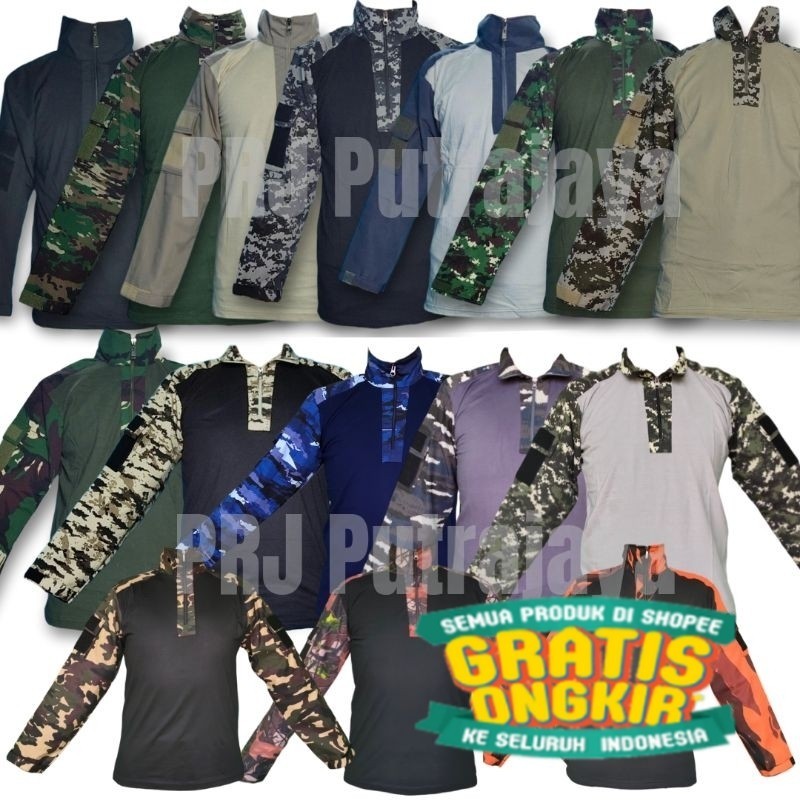 Baju Tactical BDU Kaos Lapangan BDU/ jumbo big size besar