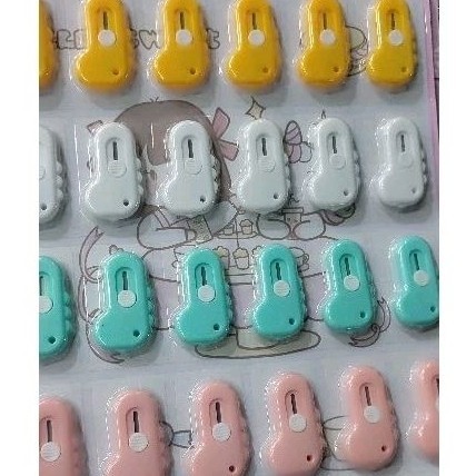 

Cutter Mini Motif Dino Lucu - Pisau Kecil Pemotong Kertas / Silet Kecil Travel Size