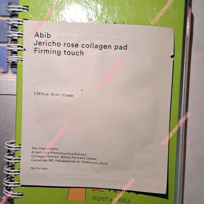 ABIB Jericho Rose Collagen Pad Firming Touch sample