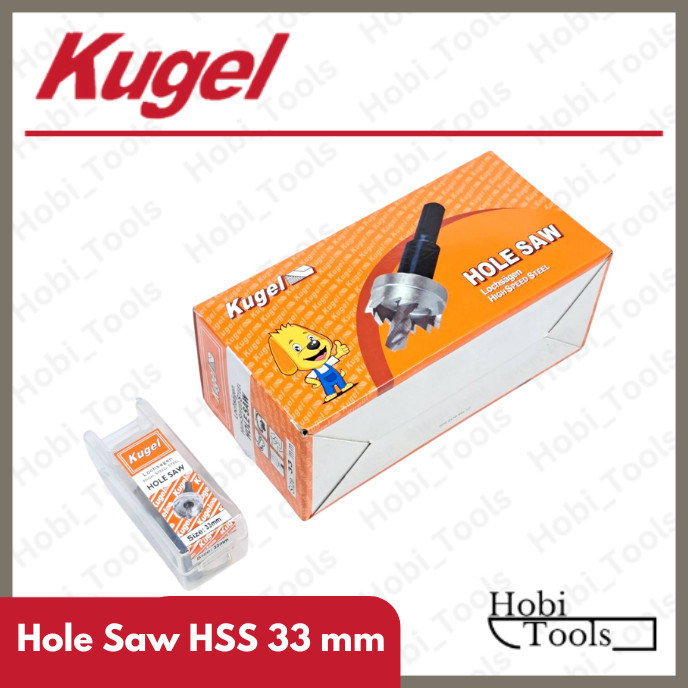 KUGEL HOLE SAW BESI 33 MM - HSS 33 MM