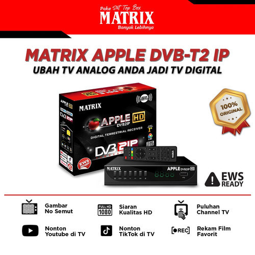 STB DVB2IP MATRIX APPLE MERAH (NEW)