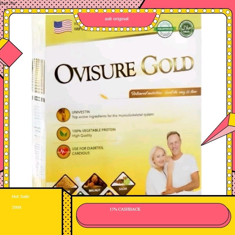 

GROSIR OVISURE GOLD PAKET 1 BOX OVISURE GOLD MILK SUSU VITAMIN TULANG DANSENDI OSTEOPOROSIS