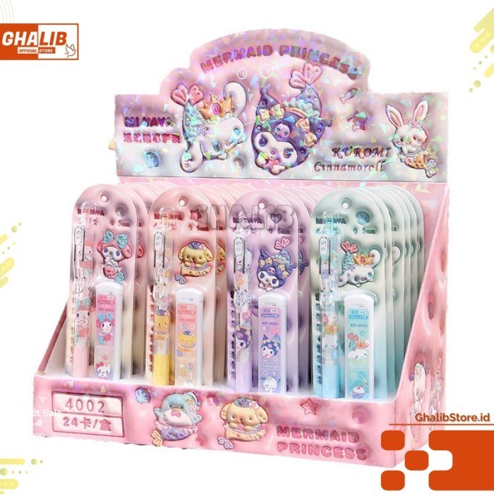 

Pensil Mekanik Sanrio Pencil Mechanic sanrio kawaii cute sanrio flower Pensil Mekanik Refill