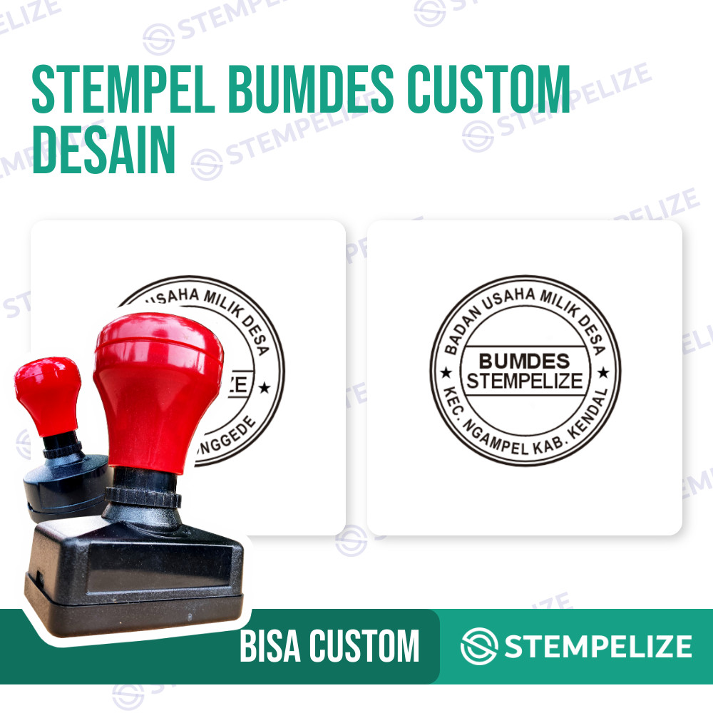 

Stempel Bumdes Custom Desain