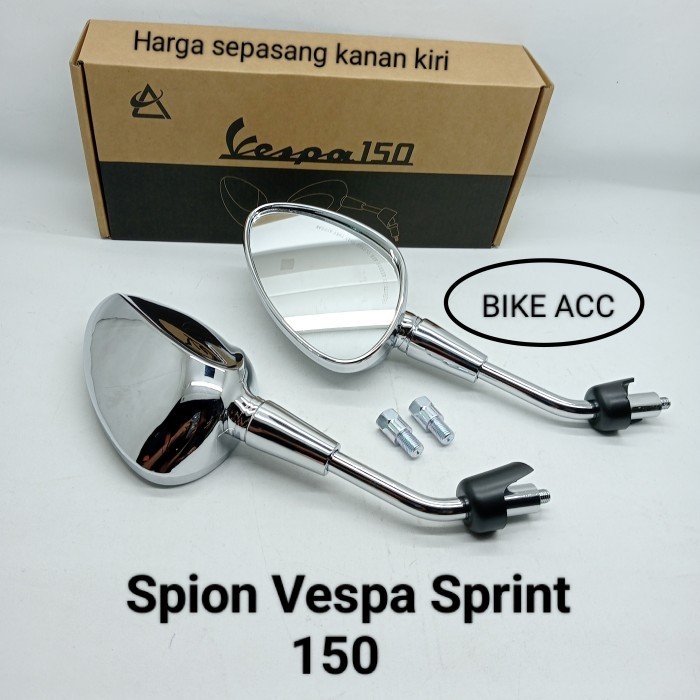 ORIGINAL Spion Vespa Sprint Matic - Hitam