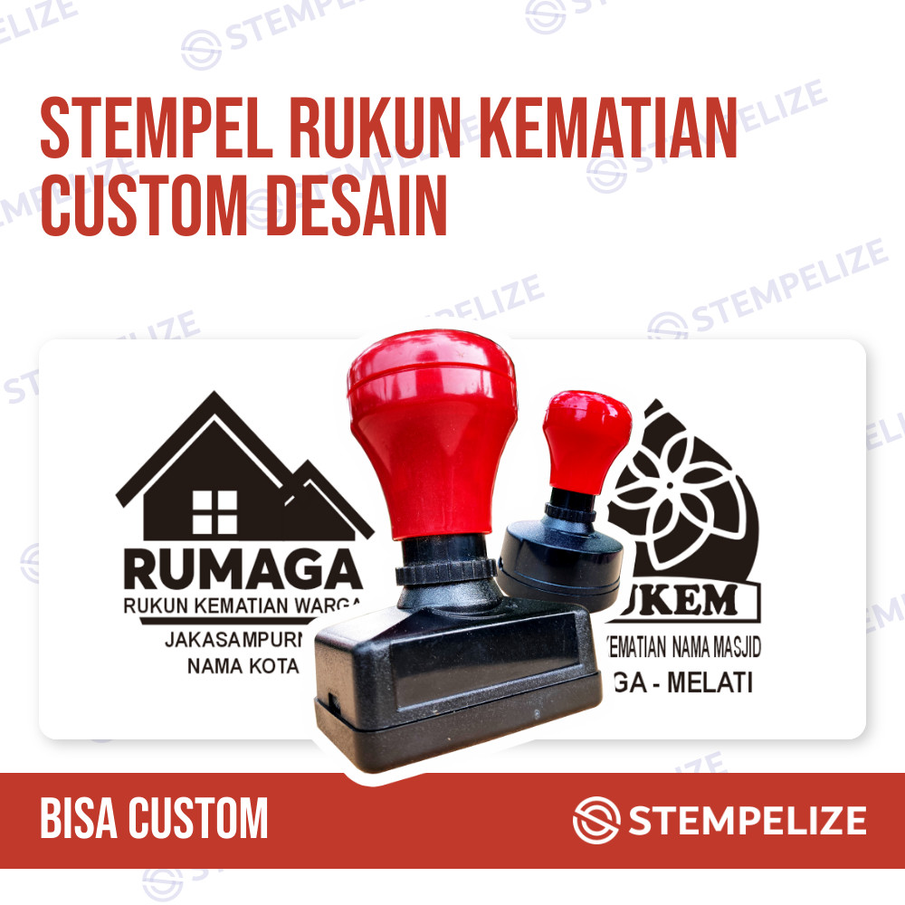 

Stempel Rukun Kematian Custom Desain