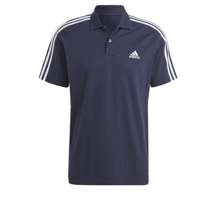 ADIDAS Polo Shirt Piqué Embroider Small Logo Essenti Pria Hitam IC9311 - US : A/S