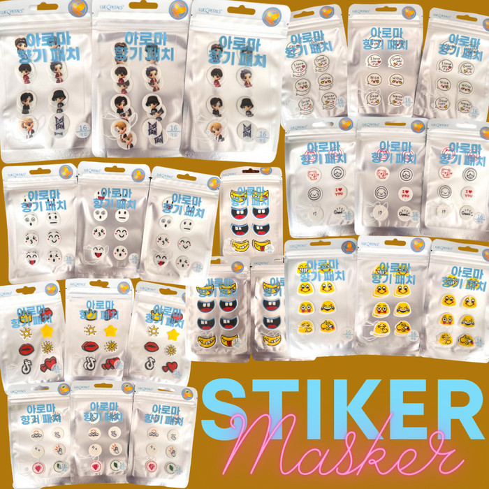 Stiker Masker Patch Aromaterapi