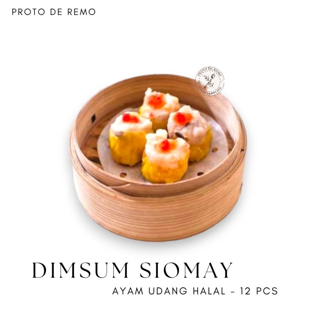 

Dimsum Bakpao / Siew Mai - Siomay Ayam Udang Halal