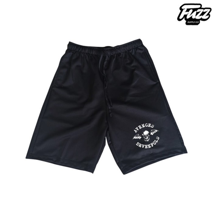 Celana Pendek Band Avenged Sevenfold A7X Boxer Short Pants Pria Wanita - M-L