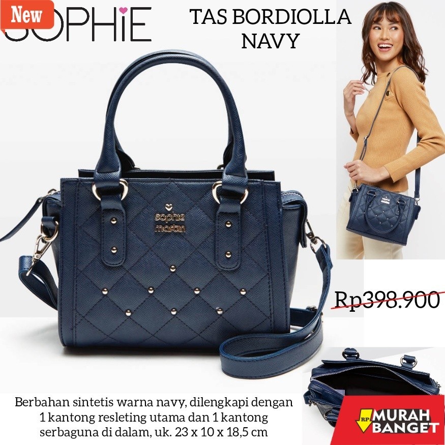 tas selempang wanita shopee haul TAS BORDIOLA GREY NAVY GEMAYA BERRY BOWLER BLACK SOPHIE MARTIN PARI