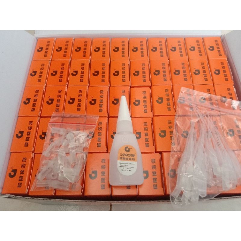 

Lem G Serbaguna Super Glue / Lem G Korea Super Rekat (50 Pcs)