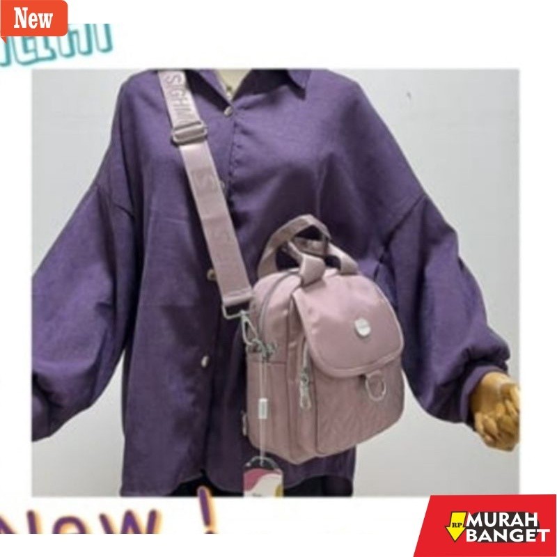 tas ransel wanita shopee TAS SIGHMON 3IN1 NEW IMPORT ORI