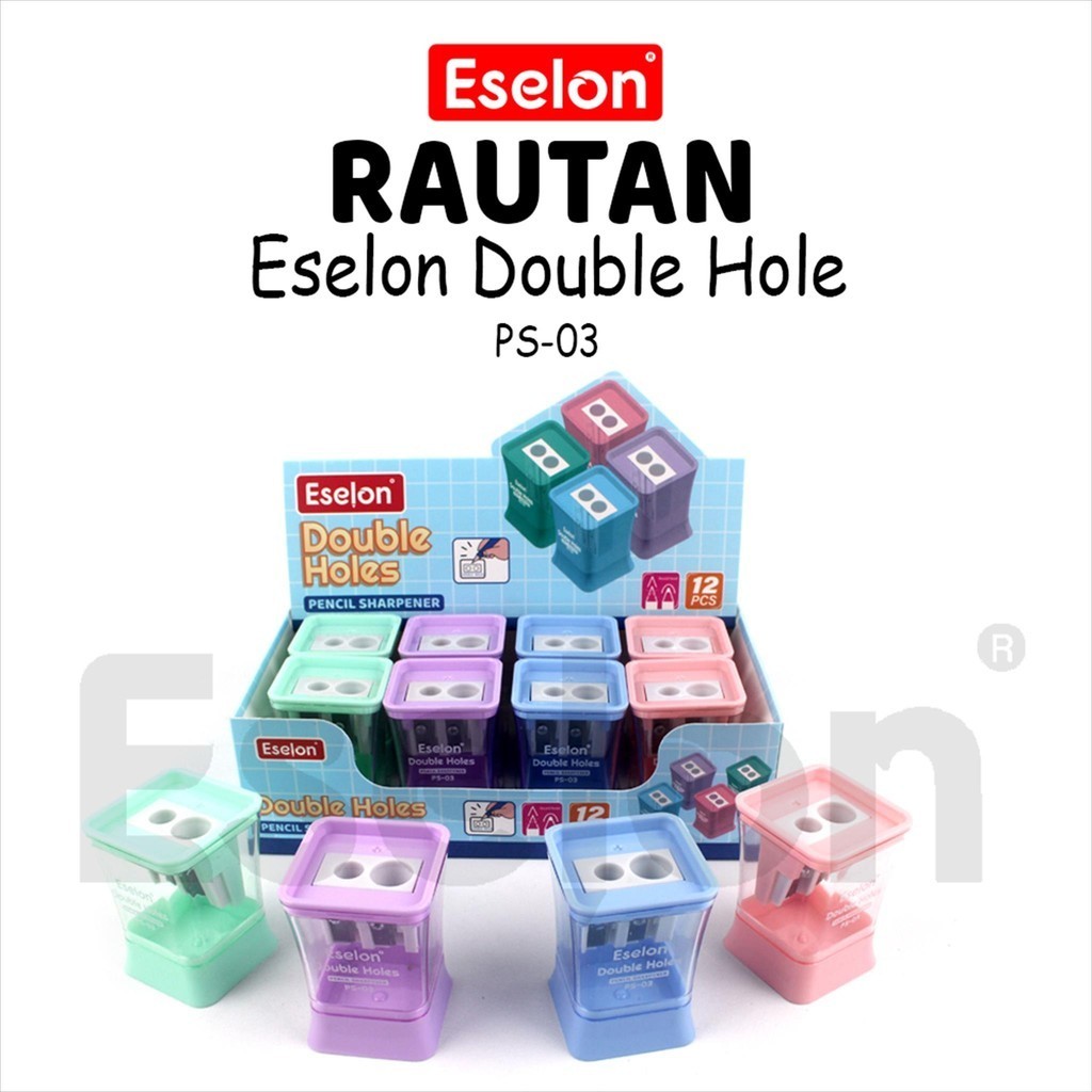 

1pcs Rautan Office PS-03 / Rautan OFFice 2 Lubang ESELON