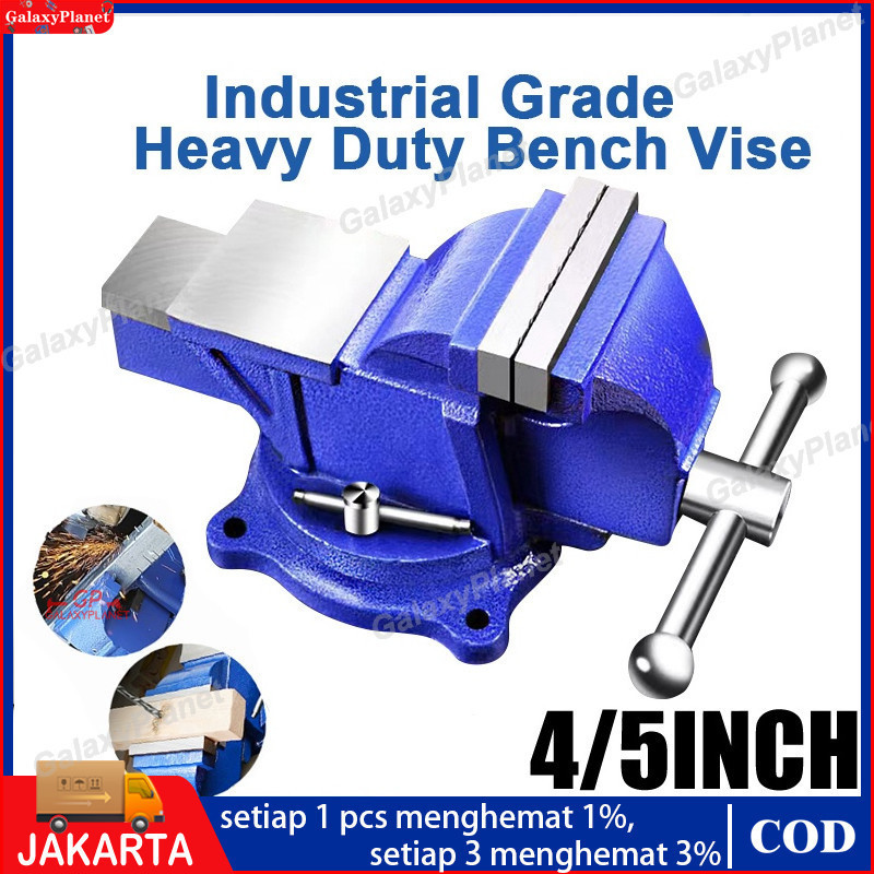 Catok Clamp 5'' / catok paron / Ragum Klem / Catok Meja / Bench Vise / Ragum Tanggem  Alat Jepit Ser