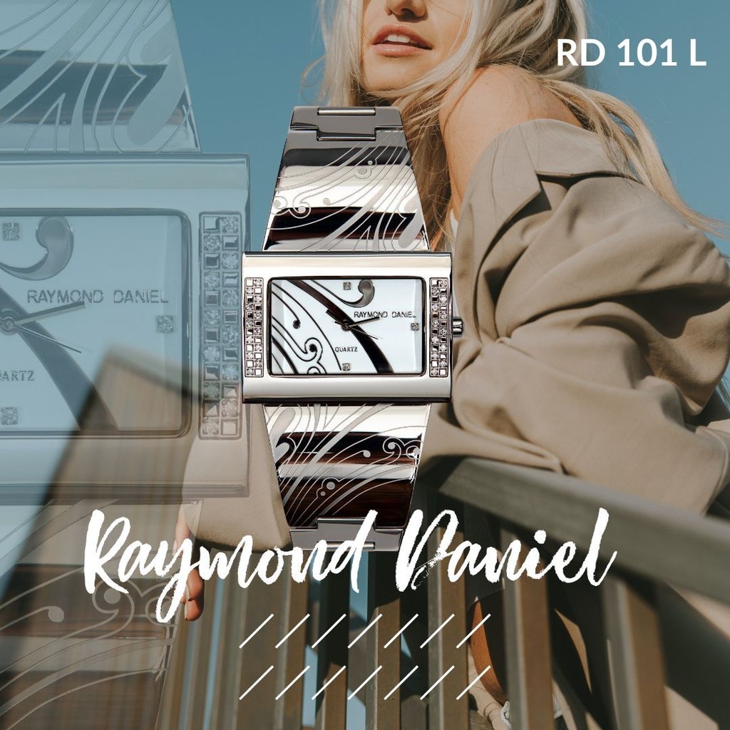 Raymond Daniel RD 101 Jam Tangan Wanita Original Garansi 1 Tahun