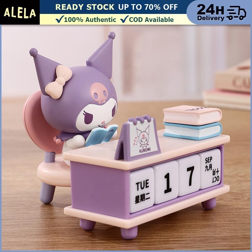 

Sanrio Kuromi Figure Kalender Meja Aesthetic Calendar Kado Unik Dekorasi Hiasan Rumah