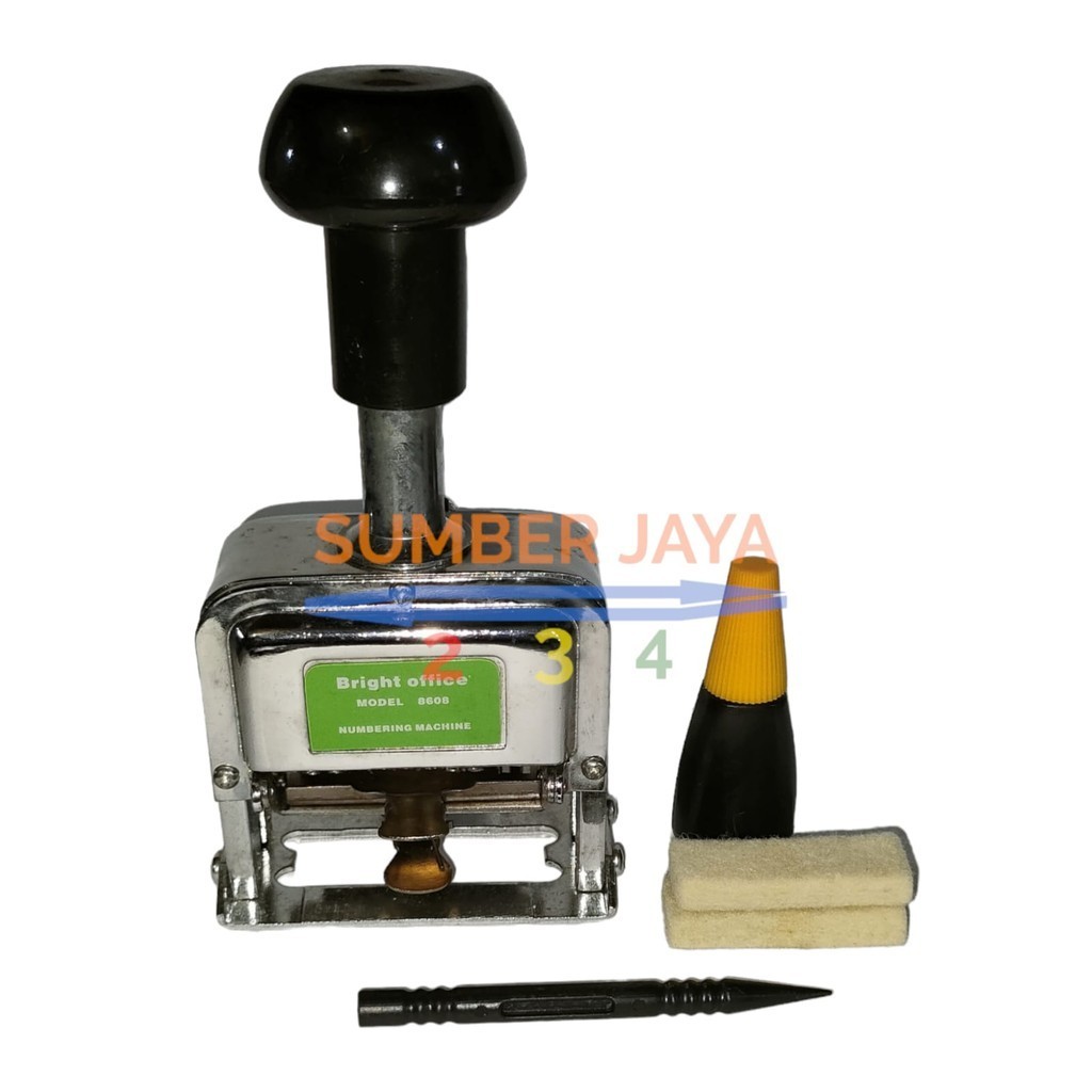 

AUTOMATIC NUMBERING MACHINE 8 DIGIT NO. 8608