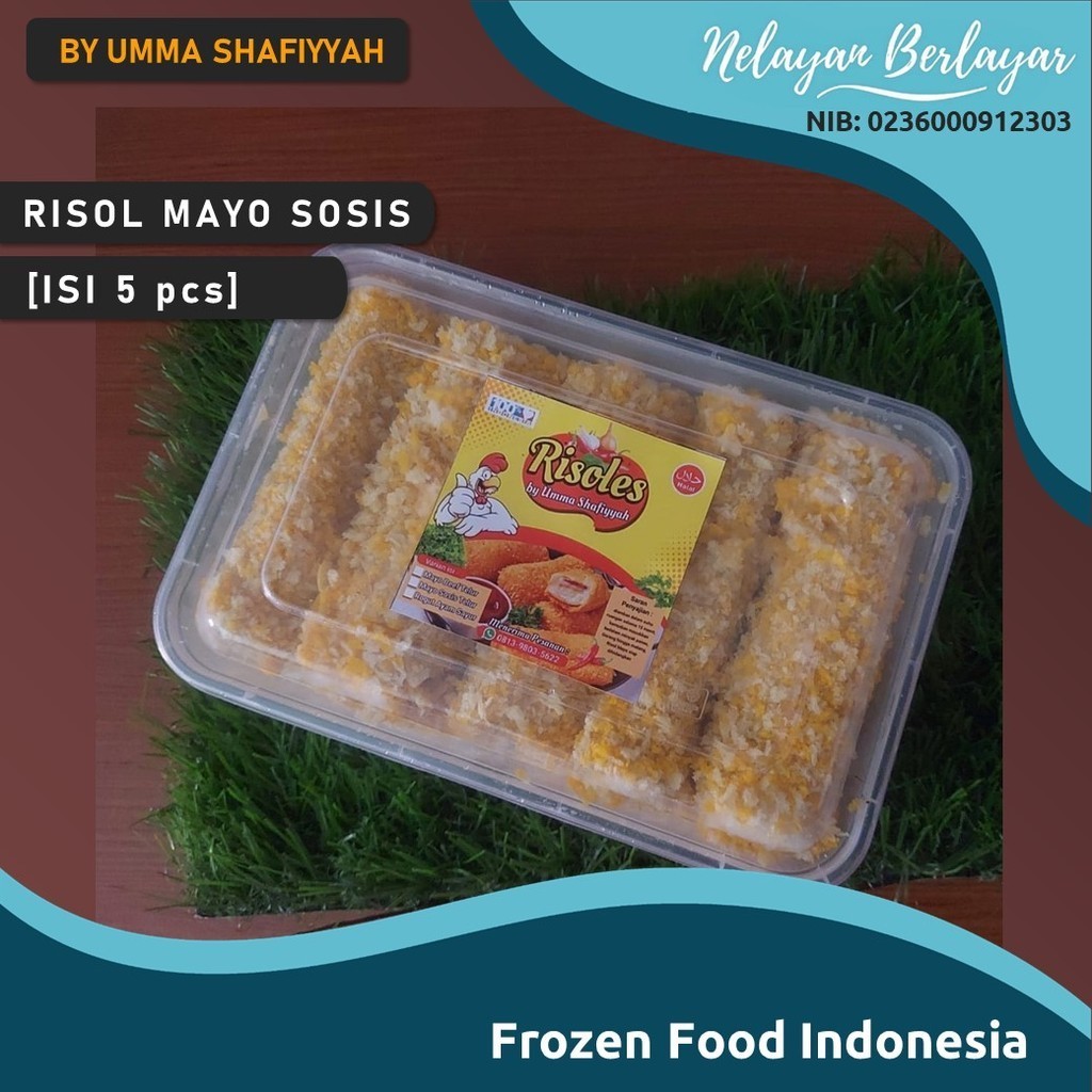 

Risol Mayo Sosis By Umma Shafiyyah [Isi 5] - Nelayan Berlayar
