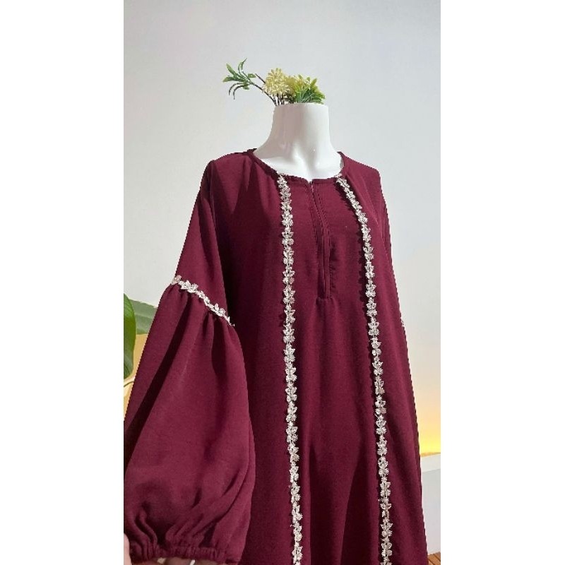 Arabian Abaya Premium Kaftan Kondangan Terbaru LIE