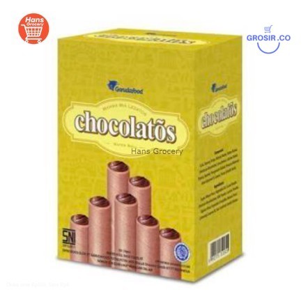 

Grosir Gery Chocolatos Wafer Roll 1 dus isi 24 pcs