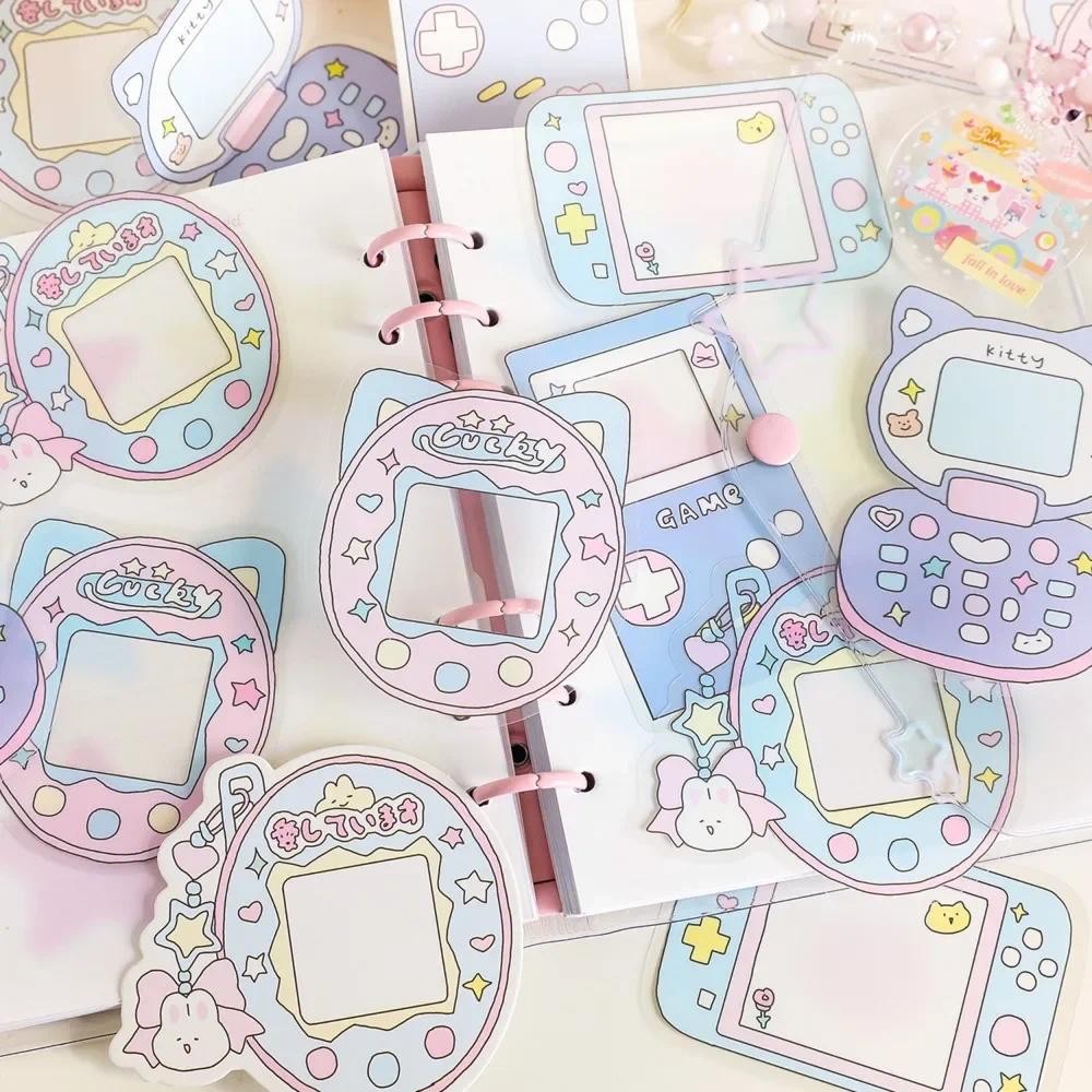 

Mr. Paper 4 Style 20pcs/ Pack Cute Card Sticker Pack Nordic Style Cartoon Handbook Base Material Kawaii Stickers Stationery