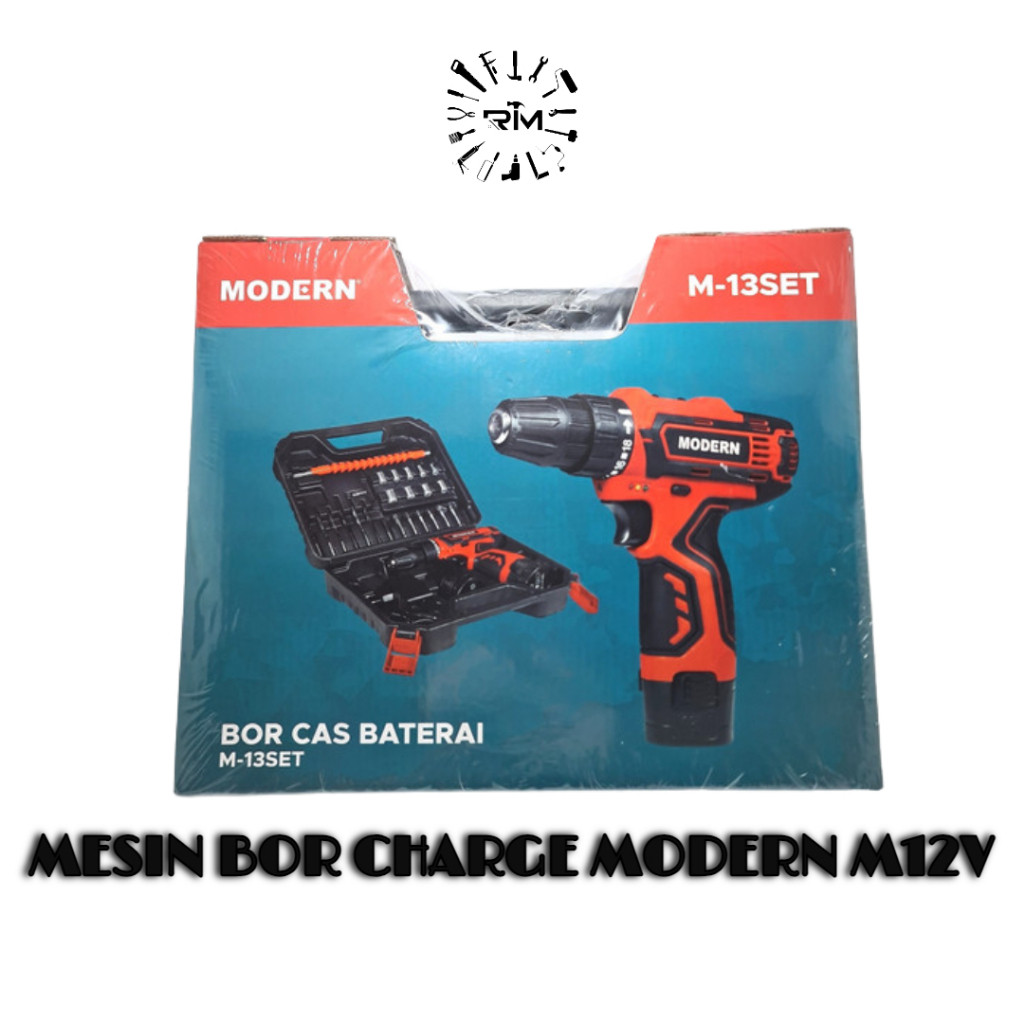 Mesin Bor Cas Murah M13 Set Modern/Bor baterai koper/Mesin bor cordless drill