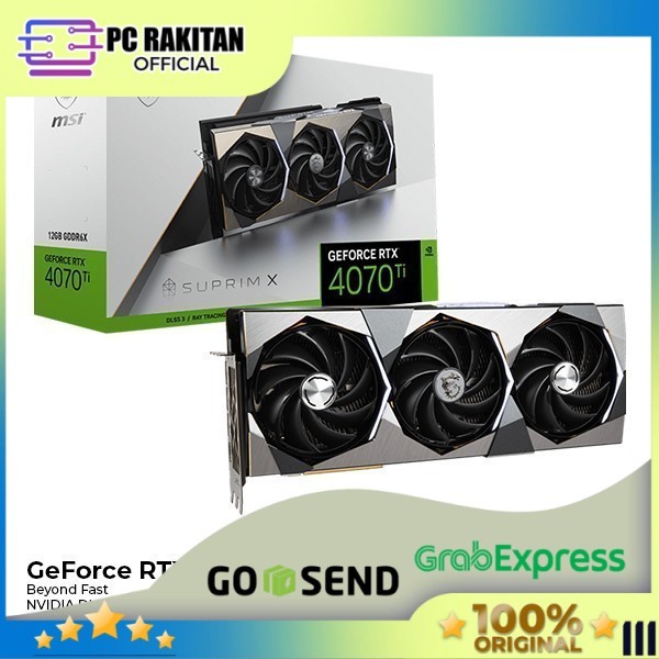 MSI GeForce RTX 4070 Ti 12 GB GDDR6X SUPRIM X