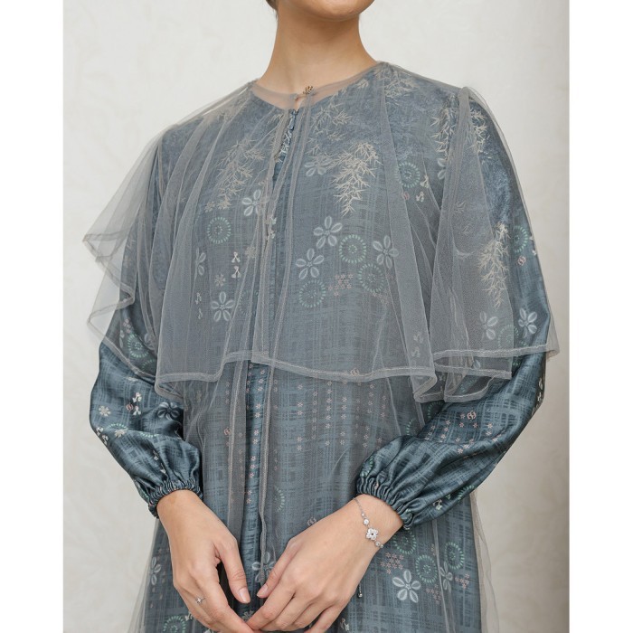 Geulis.id NAUMAYA SET DRESS / MAXY DRESS / DRESS WANITA (4 warna) - BROWN, S