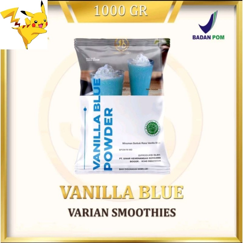 

pekanbaru / Bubuk Minuman Premium Vanilla Blue - Jakarta Bubble Drink | BPOM & HALAL