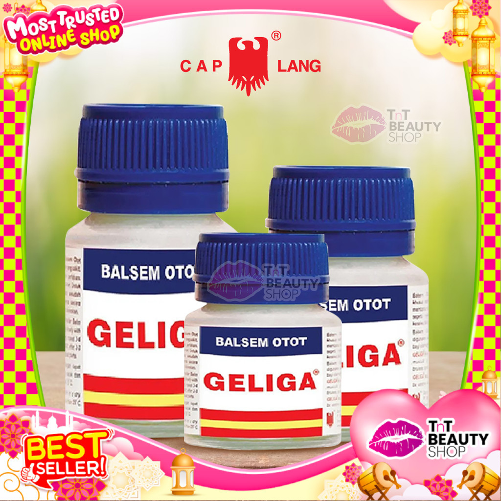 Cap Lang BALSEM OTOT GELIGA 10gr 20 gr | 40 gr - Tnt Beauty Shop