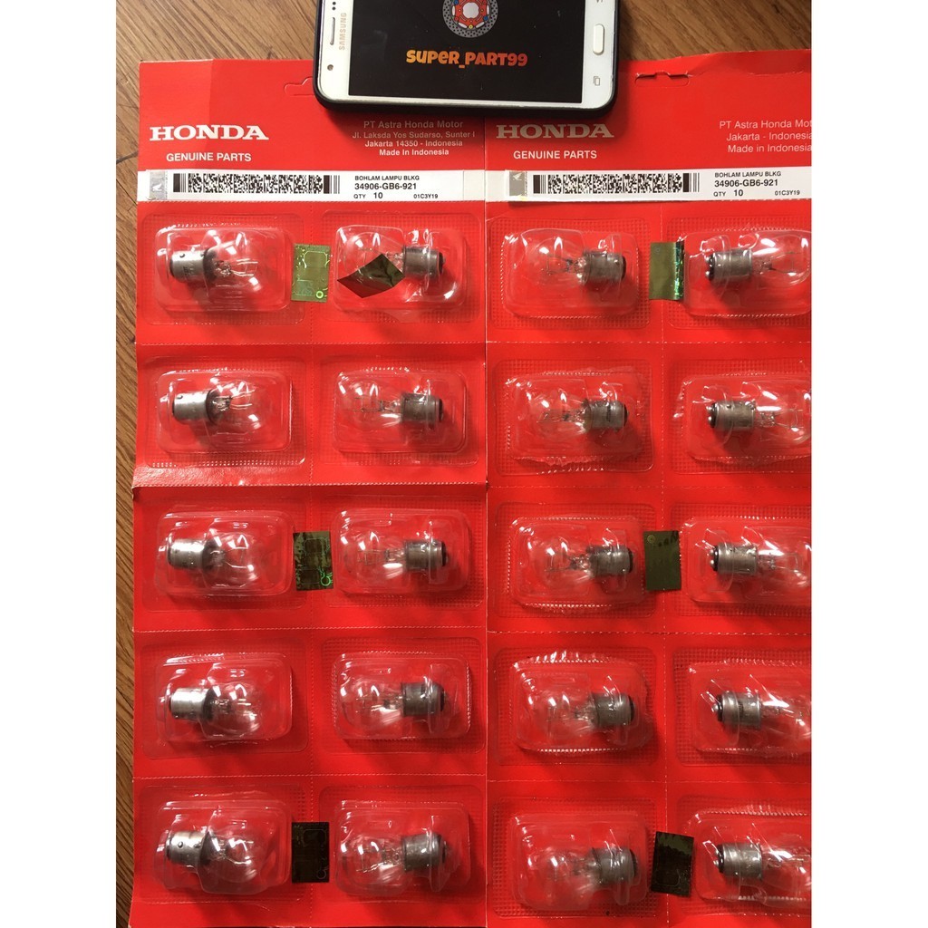 (1Pcs) BOHLAM STOP LAMPU BELAKANG BOHLAM LAMPU BELAKANG BEAT SCOOPY SUPRA DLL