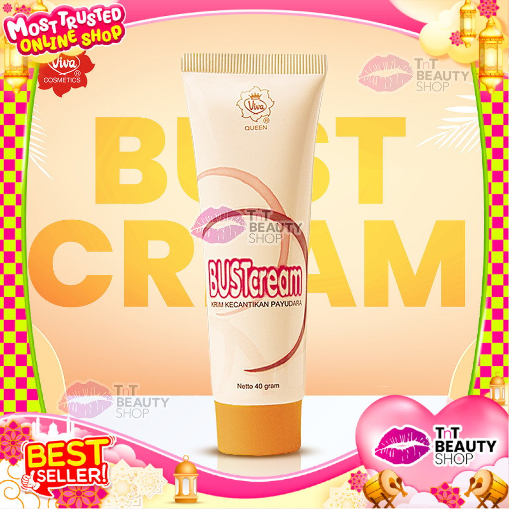 VIVA Queen Bust Cream | Krim kecantikan Payudara 40g HALAL | TnT Beauty Shop - NUZ
