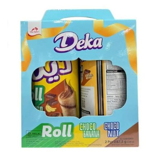 

Deka Wafer Roll Dua Kelinci 1 Box Isi 2 Kaleng Kue Parcel Gift Lebaran