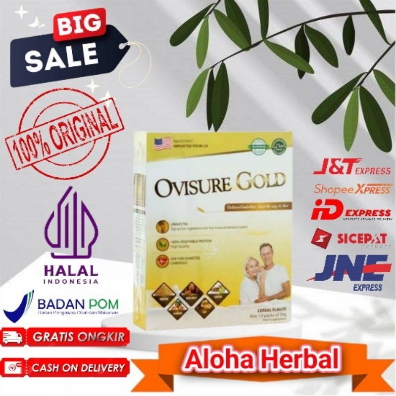 

OVISURE GOLD USA Original Susu Untuk Mengatasi Sendi & Tulang