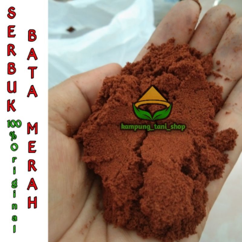 Bubuk Serbuk Pasir Batu Bata Merah Halus Bahan Membuat Telur Asin