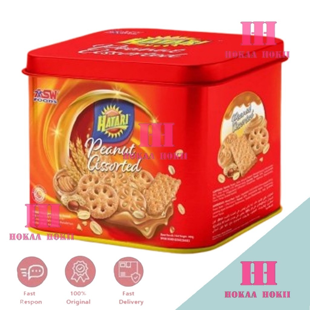 

Hatari Peanut Assorted 350gr pusat grosir jajan hari raya murah meriah
