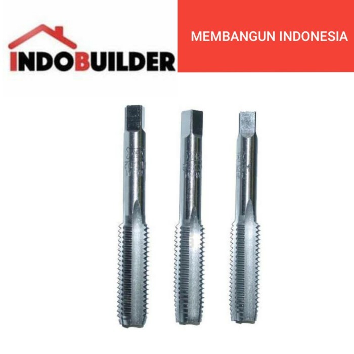 HAND TAP BAUT 3/8 INCH X 16 SET