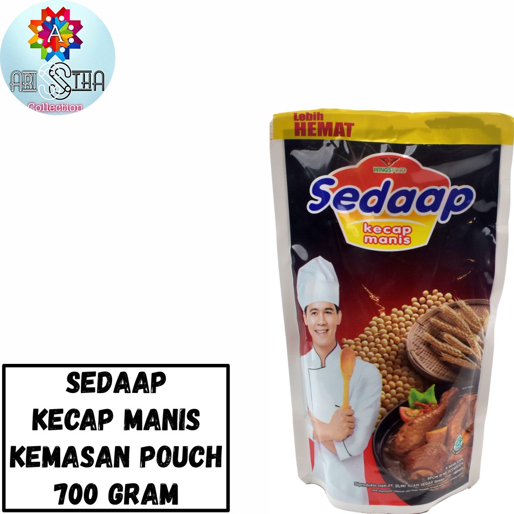 

Sedaap Kecap Manis Kemasan Pouch 700 Gram