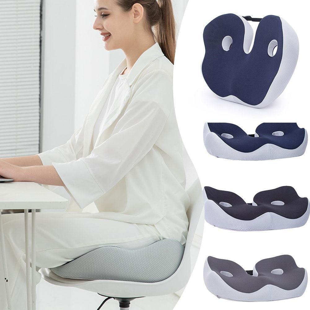Memory Foam Seat Cushion,Comfortable Seat Orthopedic Seat Cushion For Pressure Relief,Office  air,Ca
